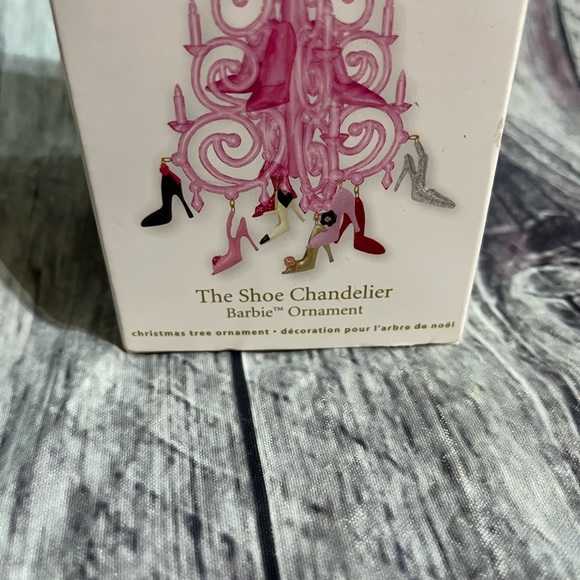 Brand New 2012 Barbie "The Shoe Chandelier" Hallmark Keepsake Ornament - Picture 2 of 9